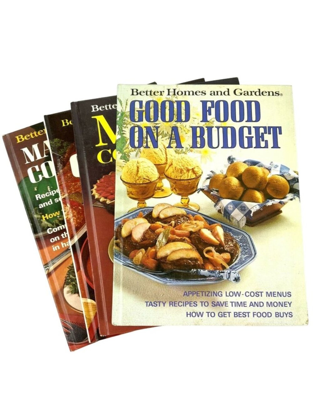 Better Homes & Gardens Cookbook Set Of 4 Budget Friendly Make Ahead Fast Meals